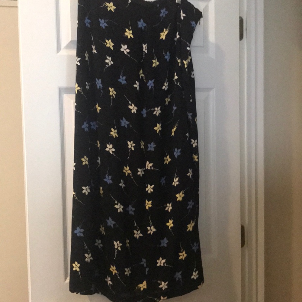 Reduced! Long floral skirt